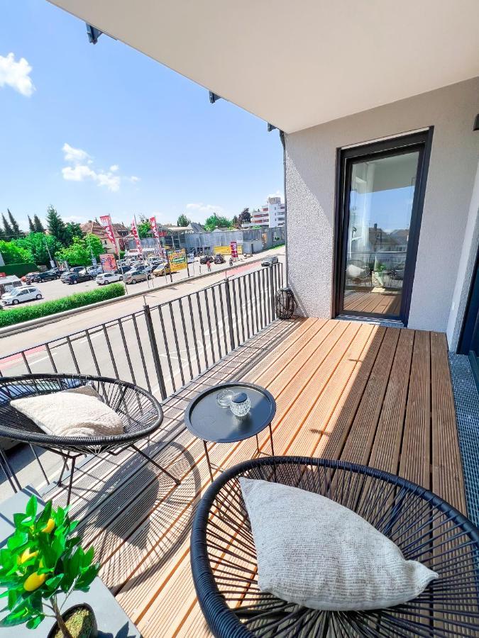 Sunset Club - Suite L Balkon - Kueche - Parkplatz เมมมิงเงน ภายนอก รูปภาพ